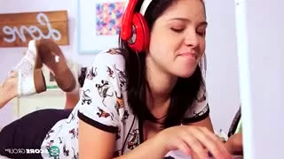 Messy with small pussy receiving creampie