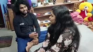 Tamil enjoying at home