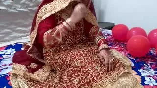 Wife fucking with husband at night
