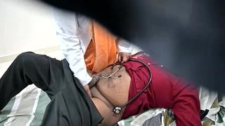 Checked fucking with patient in clinic