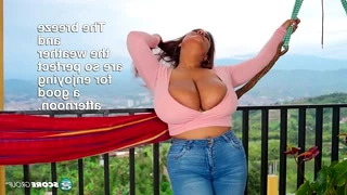 Solo with big pussy outdoor