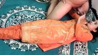 Petite bitch with dripping pussy
