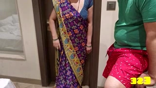 Horny miss with boobs