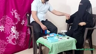 Dirty aunty has sex
